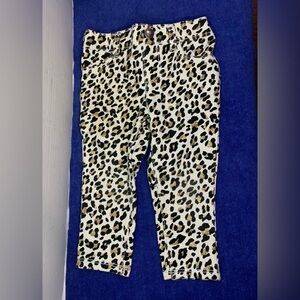 TODDLER GIRLS - Stretch Denim Pants The Children's Place - Leopard Print 12-18 M